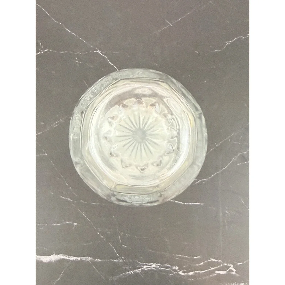 VTG 1970s Princess House Pressed Royal Crown Decanter with Stopper 10